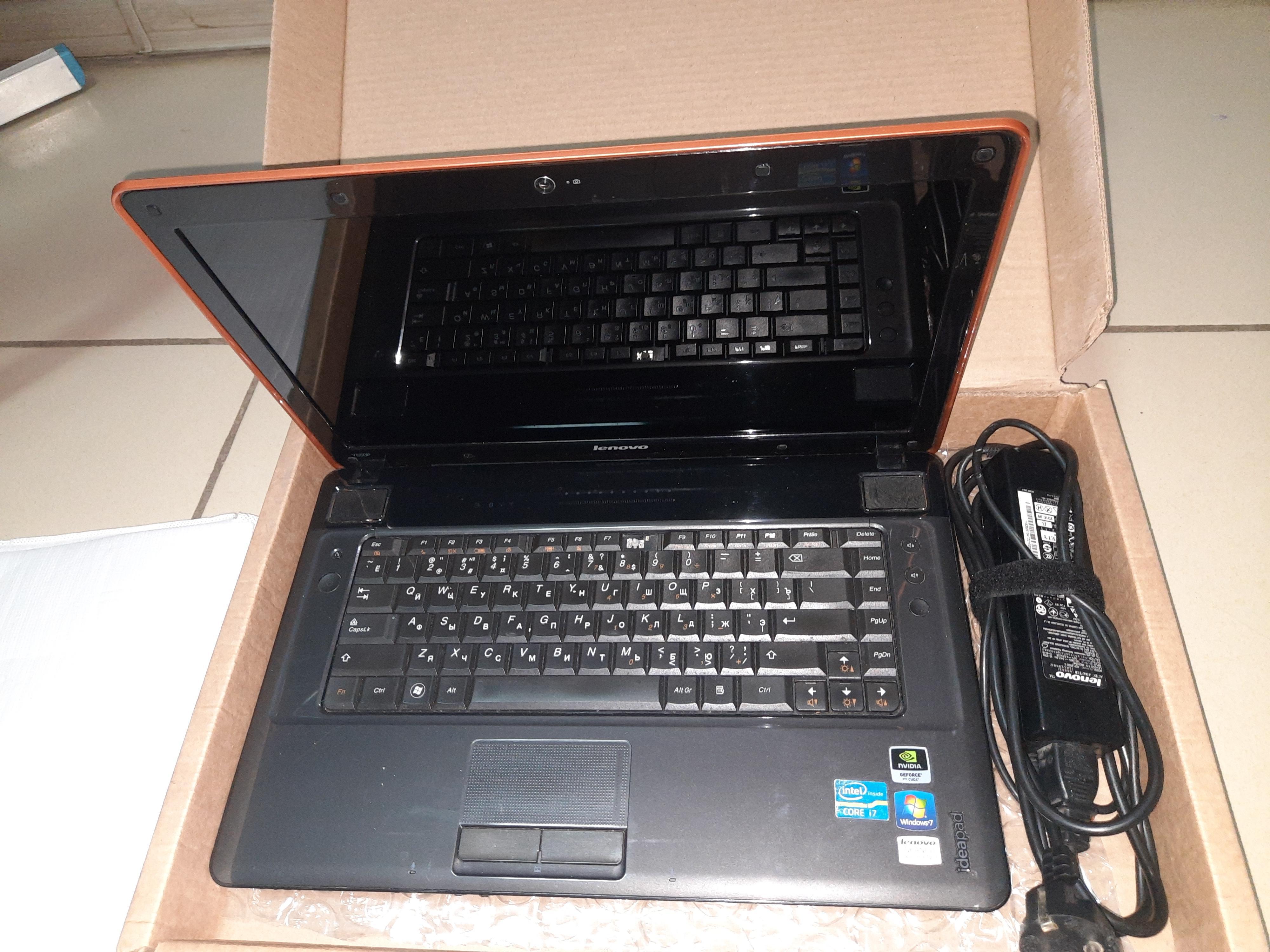Продам ноутбук, б/у, Lenovo